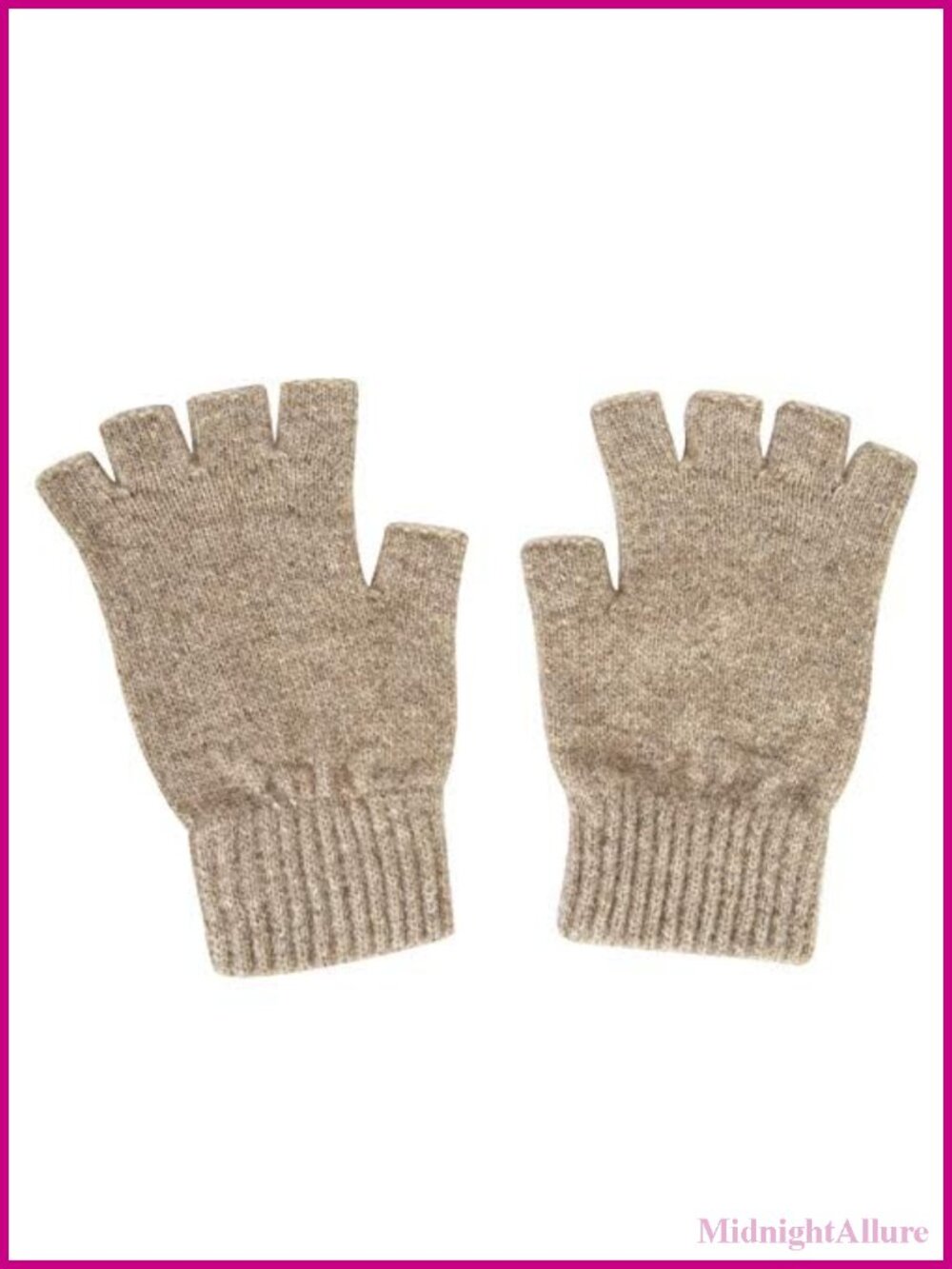 Merino Wool Fingerless Gloves Unisex Half Finger Warm Dexterity